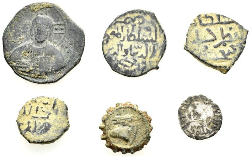 ANCIENT BRONZE COINS.SOLD AS SEEN.NO RETURN.