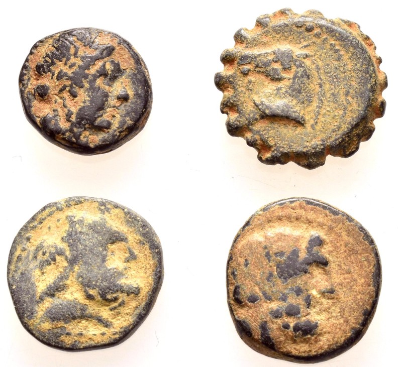 ANCIENT BRONZE COINS.SOLD AS SEEN.NO RETURN.