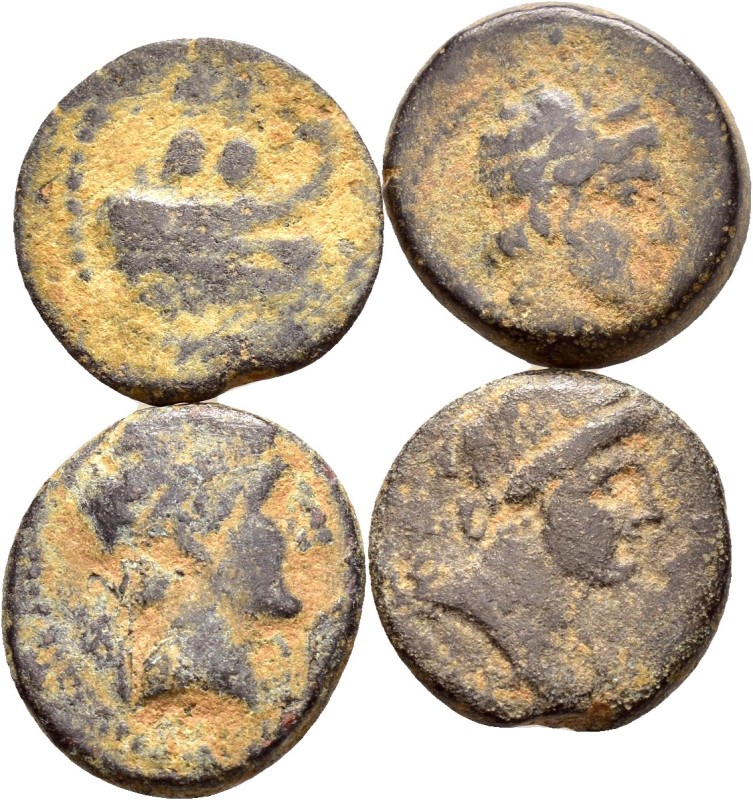 ANCIENT BRONZE COINS.SOLD AS SEEN.NO RETURN.