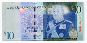 Tonga 10 Paanga 2008
P# 40, N# 206995; # A043768; UNC