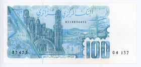 Algeria 100 Dinars 1982
P# 134, N# 212468; # 87475 04 137; XF