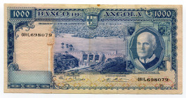 Angola 1000 Escudos 1970
P# 98, N# 224269; # 08IL698079; VF+