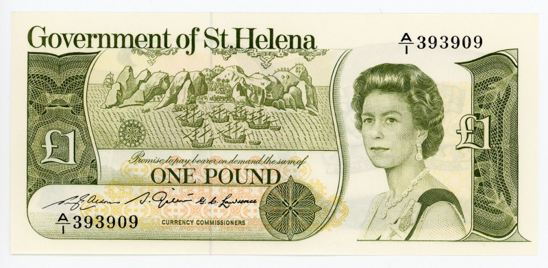 Saint Helena 1 Pound 1981 (ND)
P# 9a, N# 214058; # A/I 393909; UNC