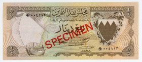 Bahrain 1/4 Dinar 1964 Specimen
P# 2s, N# 217017; # 004113; UNC