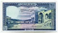 Lebanon 100 Livres 1977
P# 66b, N# 211149; UNC
