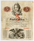 Austria 5 Gulden 1859
P# A88, N# 308340; # As 429862; Franz Joseph I; F-