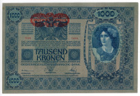 Austria 1000 Kronen 1902 (1919) (ND)
P# 57a, N# 217815; # 1263 20190; XF