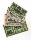 Austria - Hungary Ostffyasszonyfa Lager Notes WWI 10 Heller 1-2-10 Korona 1916
UNC