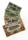 Austria - Hungary Ostffyasszonyfa & Zalaegerszeg-Tabor Lager Notes WWI 10-20 Heller 2-10 Korona 1916
XF-AUNC