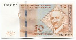 Bosnia & Herzegovina 10 Convertible Maraka 2019
P# 81c, N# 213335; # H000561117; UNC