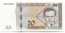 Bosnia & Herzegovina 20 Convertible Maraka 2012
P# 82a, N# 215639; # E07436832; UNC
