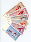 Bosnia & Herzegovina Lot of 6 Specimen Notes 1998 - 2002 (ND)
Various Dates & Denominations; SPECIMEN / UZORAK; UNC