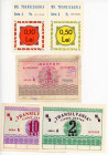 Romania Set of 5 Banknotes Ship Notgeld 1970th
Value on ship; VF-UNC