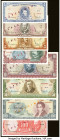 Chile Group Lot of 8 Specimen About Uncirculated (2)-Crisp Uncirculated. Overprints are present on all examples. 

HID09801242017

© 2022 Heritage Auc...