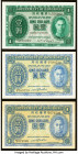 Hong Kong Group Lot of 3 Examples About Uncirculated (2)-Crisp Uncirculated. Discoloration is present on this example. 

HID09801242017

© 2022 Herita...