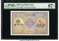 Maldives Maldivian State Government 5 Rufiyaa 1960 / AH1379 Pick 4b PMG Superb Gem Unc 67 EPQ. 

HID09801242017

© 2022 Heritage Auctions | All Rights...
