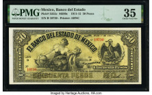 Mexico Banco Del Estado De Mexico 50 Pesos 1.7.1911 Pick S332c M399c PMG Choice Very Fine 35. 

HID09801242017

© 2022 Heritage Auctions | All Rights ...