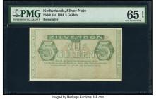 Netherlands Silver Note 5 Gulden 1944 Pick 63r Remainder PMG Gem Uncirculated 65 EPQ. 

HID09801242017

© 2022 Heritage Auctions | All Rights Reserved...
