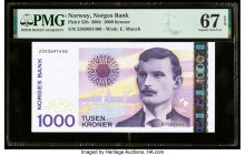 Norway Norges Bank 1000 Kroner 2004 Pick 52b PMG Superb Gem Unc 67 EPQ. 

HID09801242017

© 2022 Heritage Auctions | All Rights Reserved