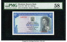 Rhodesia Reserve Bank of Rhodesia 10 Shillings 10.9.1968 Pick 27b PMG Choice About Unc 58. 

HID09801242017

© 2022 Heritage Auctions | All Rights Res...