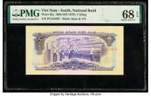 South Vietnam National Bank of Viet Nam 5 Dong 1966 (ND 1975) Pick 42a PMG Superb Gem Unc 68 EPQ. 

HID09801242017

© 2022 Heritage Auctions | All Rig...