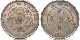 Chihli. Kuang-hsü Dollar Year 29 (1903) MS61 NGC, Pei Yang Arsenal mint, KM-Y73, L&M-462, Kann-205c, Chang-CH14, WS-0632. Variety with period after YA...