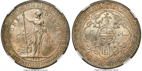 George V Trade Dollar 1929-B MS66 NGC, Bombay mint, KM-T5, Prid-26, Mars-BTD1. A scarcely surpassed presentation from a technical perspective, outrank...