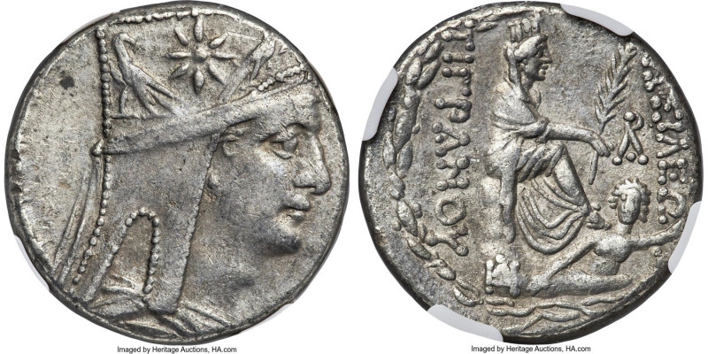 ARMENIAN KINGDOM. Tigranes II the Great (95-56 BC). AR tetradrachm (24mm, 15.68 ...