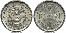 Szechuan. Kuang-hsü 10 Cents ND (1898-1908) MS61 PCGS, KM-Y235, L&M-350. Radiating glamorous surfaces with abundant cartwheel luster. 

HID098012420...