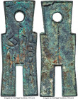 Xin Dynasty. Wang Mang (Rebel, AD 7-23) "Huo Bu" Spade Money ND (from AD 14) XF, Hartill-9.30. 57x22mm. 15.27gm. 

HID09801242017

© 2022 Heritage...