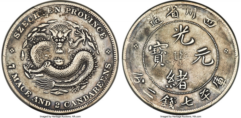 Szechuan. Kuang-hsü Dollar ND (1901-1908) VF Details (Cleaned) PCGS, KM-Y238, L&...