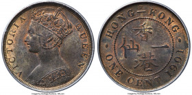 Pair of Certified Cents Red and Brown PCGS, 1) Victoria Cent 1901-H - MS63, Mars-C3 2) George V Cent 1926 - MS64, Mars-C5 Sold as is, no returns. 

...
