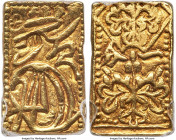 Kyoho gold Bu ND (1716-1736) AU58 PCGS, Fr-27, JNDA 09-35. An appreciable early gold issue from the Kyoho era certified on the cusp of Mint State desi...