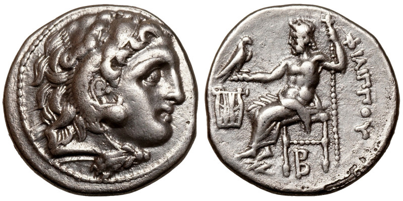 Alexander III 'the Great' (336-323 BCE)
AR Drachm
4,22 g / 17 mm
Kolophon, Ph...
