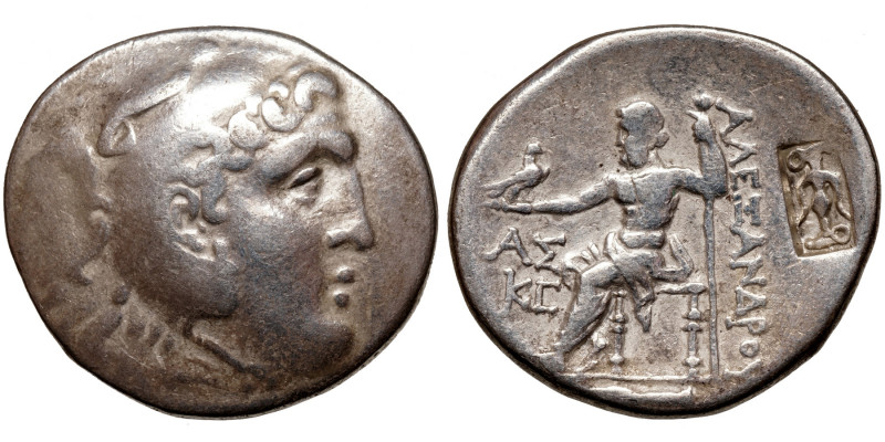 Alexander III 'the Great' (336-323 BCE)
AR Tetradrachm
15,99 g / 30 mm
Aspend...