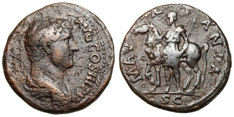 Hadrian (117-138)
AE As
11,14 g / 25 mm
Rome, 134-138.
Bareheaded and draped...