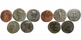 Lot of 5 Roman Asses



Augustus and Claudius

very good - n. very fine