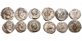 Lot of 6 Roman Denarii





n. very fine - very fine