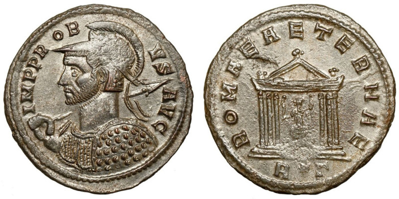 Probus (276-282)
AE Antoninianus
3,27 g / 23 mm 
Rome, 276
Radiate, helmeted...