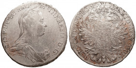 Maria Theresia (1740-1780)
AR Thaler
27,51 g / 42 mm
Karlsburg - Gyulafehérvár (AH-GS) 1797-1803


fine, scratches