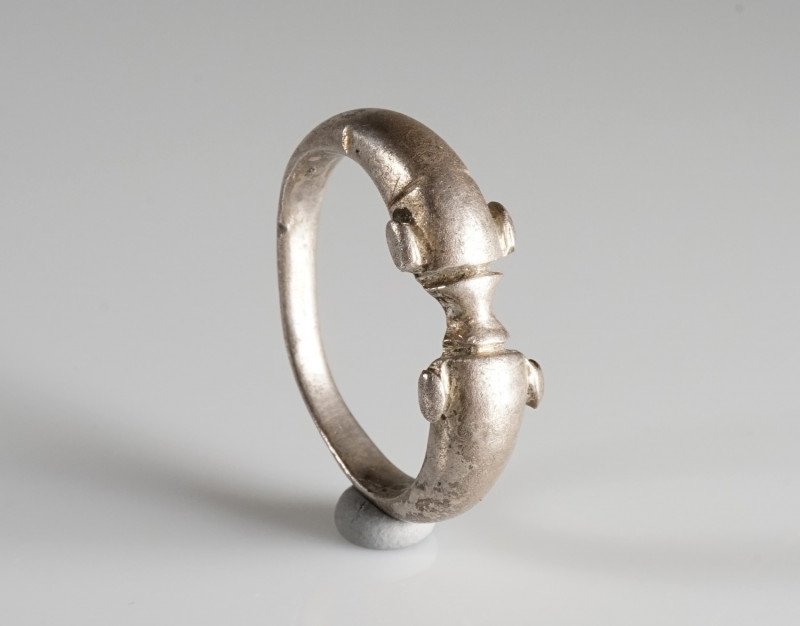 Roman Silver Double Dolphin Ring

24 mm, 20 mm internal diameter
~ 1st-3rd ce...