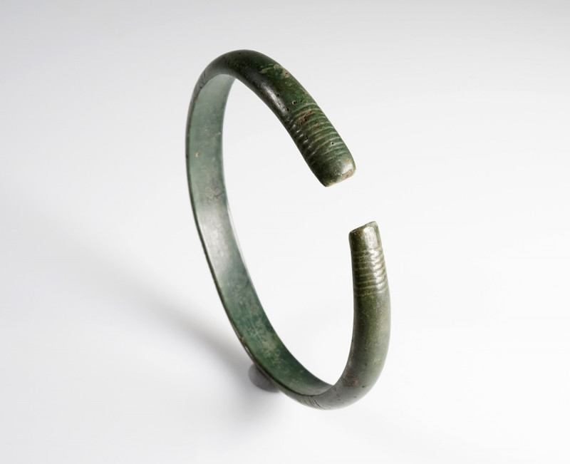 Bronze Age Bracelet
AE
72 mm diameter
~ 9th-6th century BCE
Ribbed decoratio...