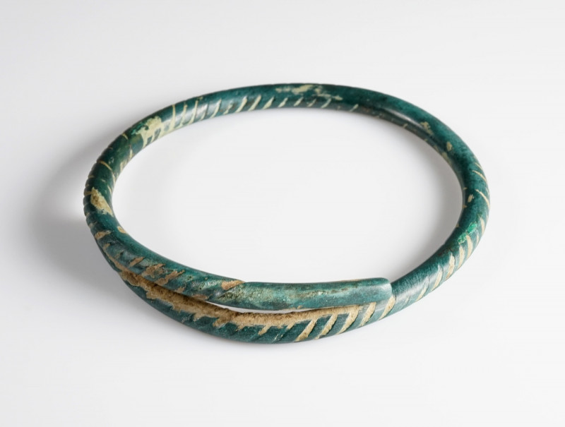 Bronze Age Bracelet
AE
74 mm
~ 9th-6th century BCE
Ribbed decoration


Au...