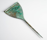 Bronze Age Dress Pin
AE
166x65 mm
~ 12th-9th century BCE
"Rudder" pin.


Austrian collection, acquired at the European art market.