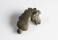 Roman Horse Mount
AE
26 mm
~ 2nd-4th century 



Austrian collection, acquired at the European art market.