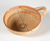 Daunian Bowl
Clay
12 cm
~ 5th-4th century BCE


Very fine condition. Broken, restored.
Austrian collection, acquired at the European art market...