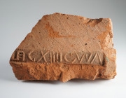 Roman Tegula Fragment
Clay
16 cm
~ 1st-2nd century
Stamp of Legio XIIII Gemina Martia Victrix.


Austrian collection, acquired at the European ...