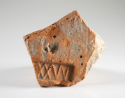 Roman Tegula Fragment
Clay
11 cm
~ 2nd-5th century
Stamp of Legio XXX Ulpia Victrix.


Austrian collection, acquired at the European art market...