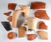 Roman Pottery Fragments


~ 1st-3rd century



Austrian collection, acquired at the European art market.