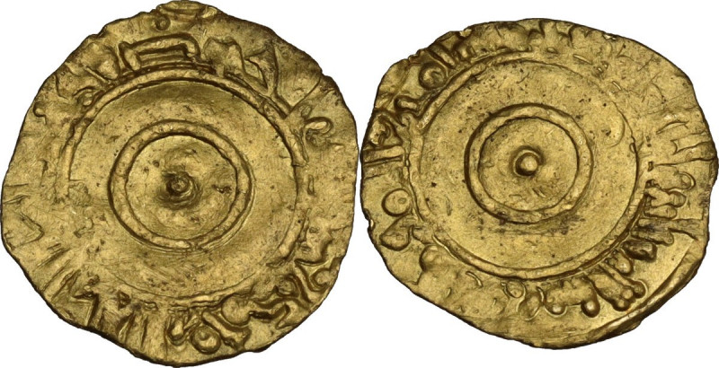 Fatimids, Al Mu'izz (341-365 AH/ 935-975 DC). AV 1/4 Dinar or Robai, (Siqilliya)...